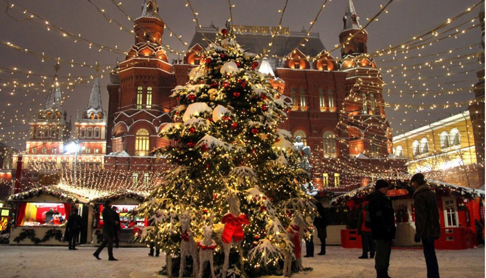 Москва новогодняя