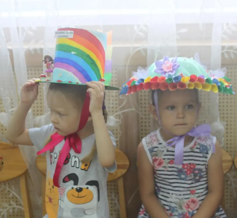 Шляпа в детский сад