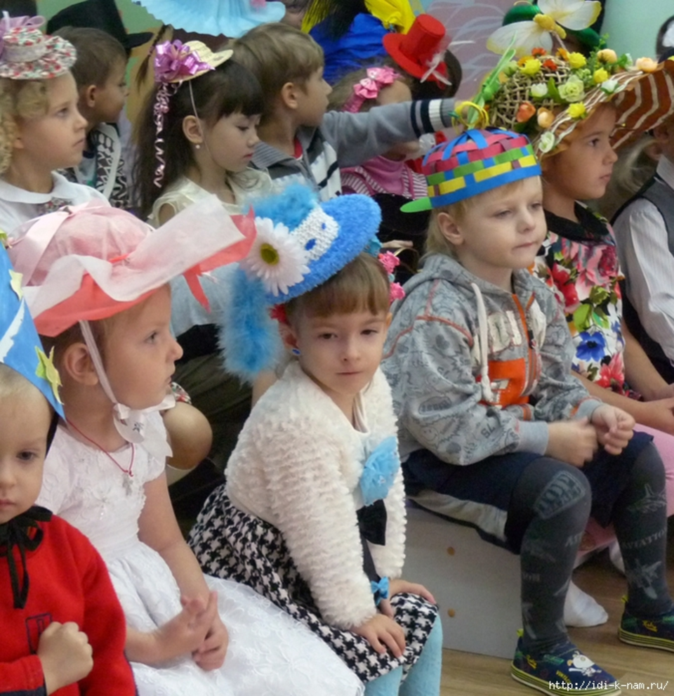 Бал шляпок в детском саду