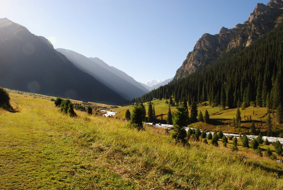 Горы киргизии