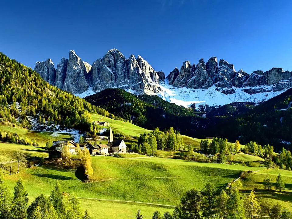 Швейцария горы