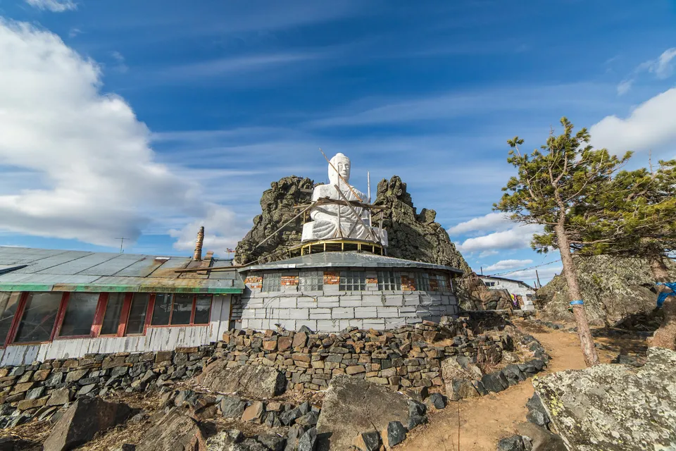 Качканар буддийский монастырь подъем