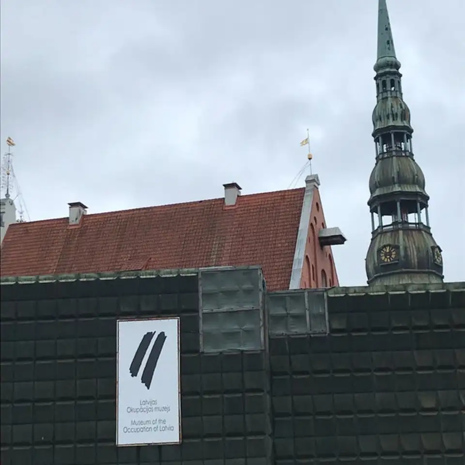 Музей оккупации латвии рига угловой дом
