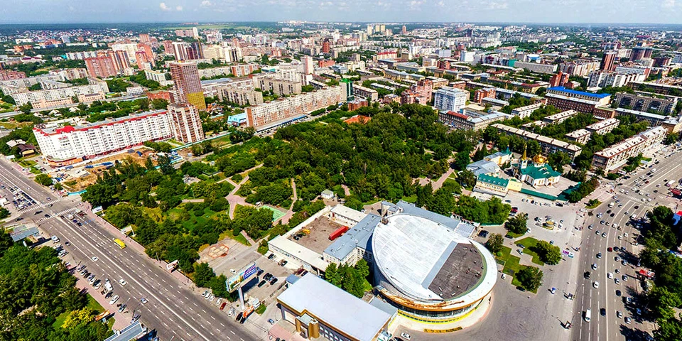 Новосибирск панорама