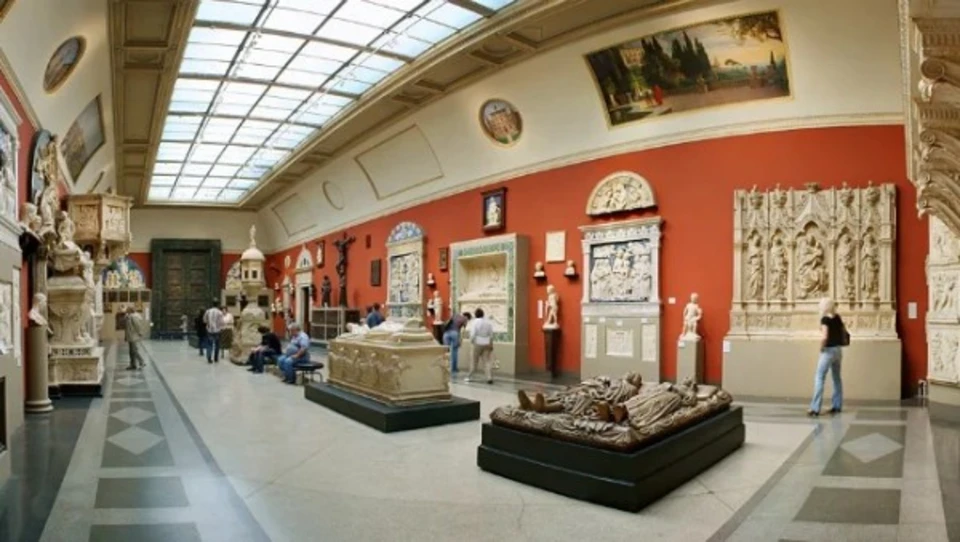 Залы пушкинского музея изобразительных искусств