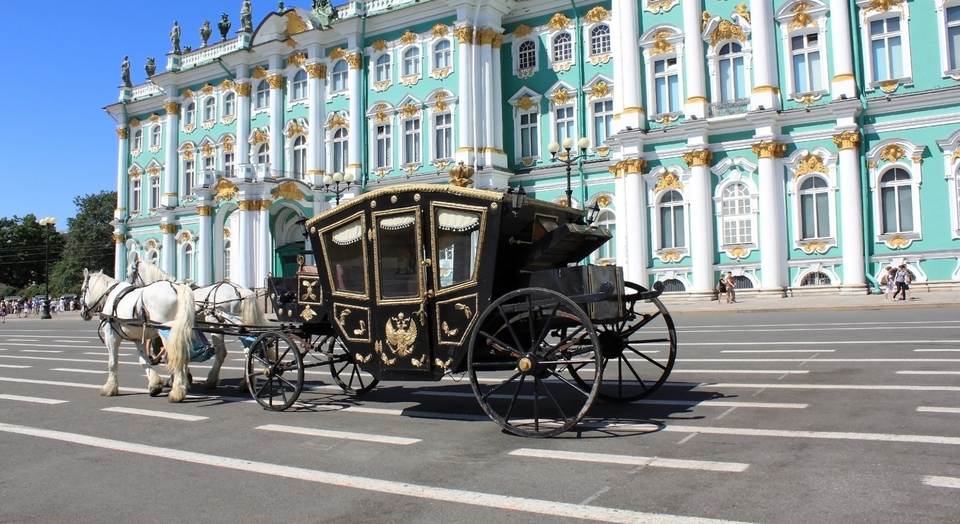 Санкт-петербург зимний дворец карета