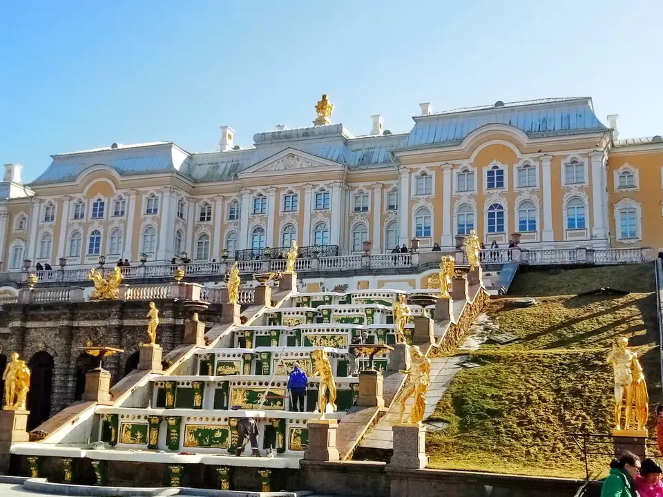 Петергоф большой петергофский дворец