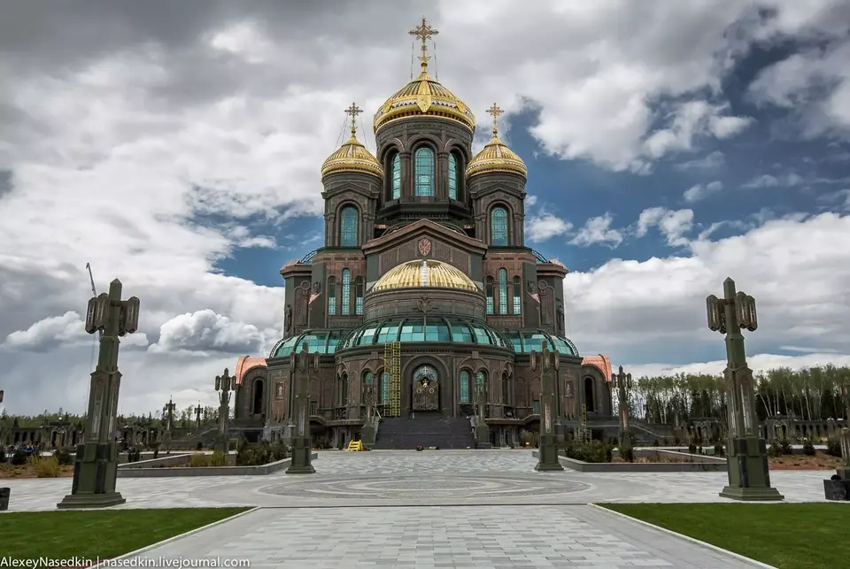 Новый храм вооруженных сил в москве
