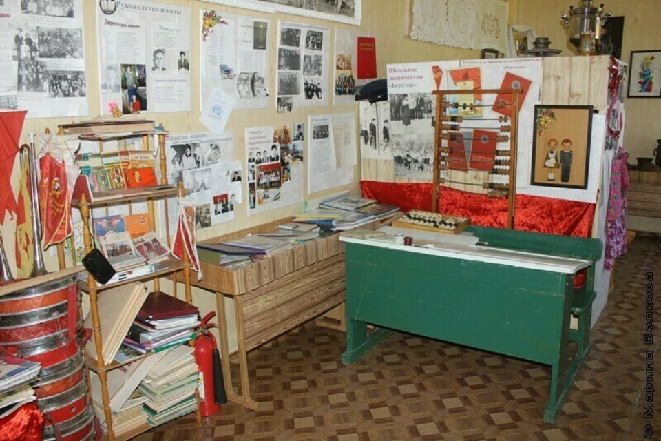 Школьный музей села полуямки