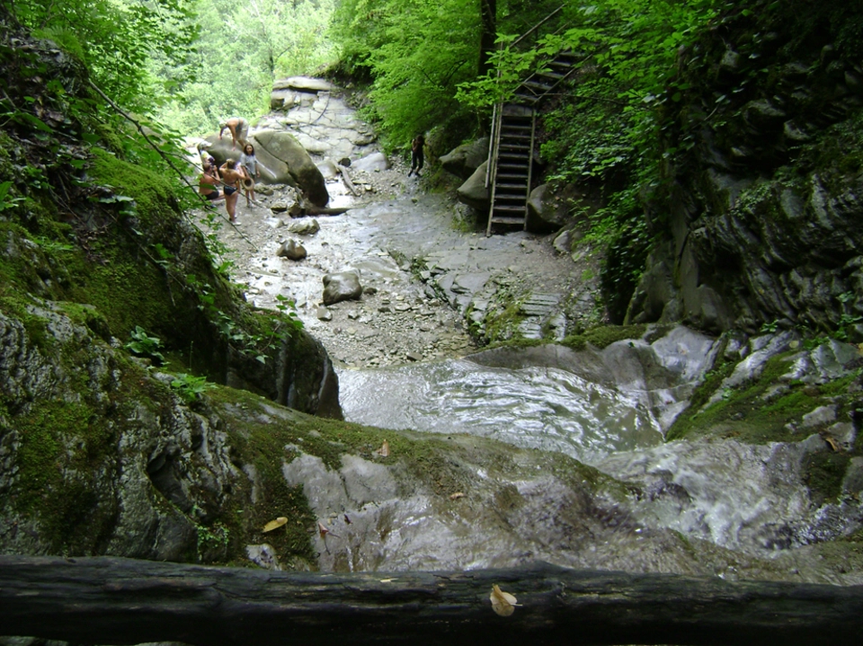 Водопад псыдах лазаревское