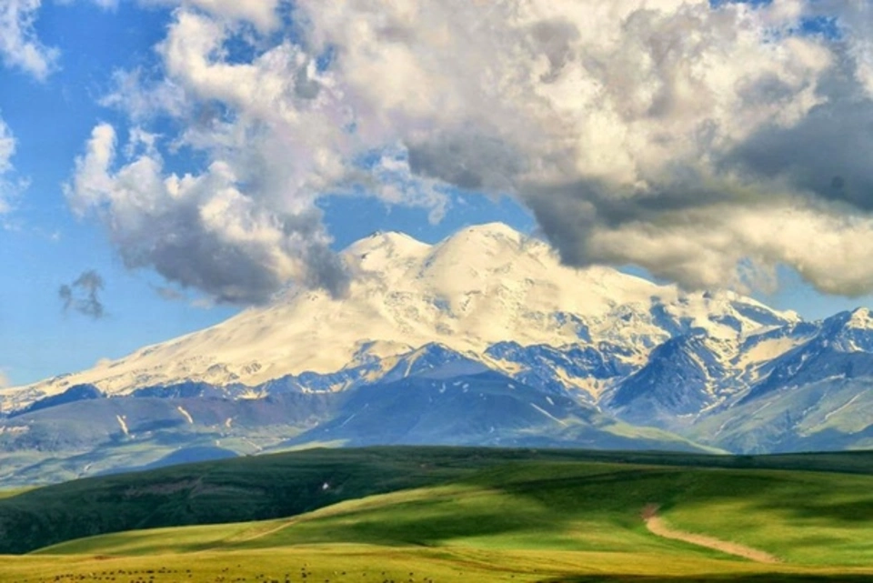 Горы кавказа панорама