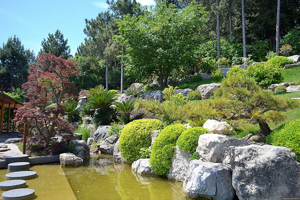 Парк айвазовского японский сад