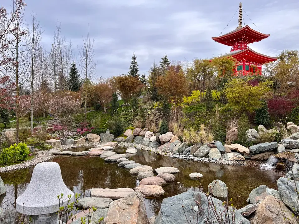 Японский сад в краснодаре