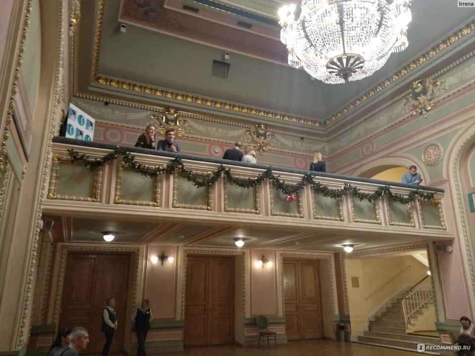 Театр им комиссаржевской санкт-петербург внутри