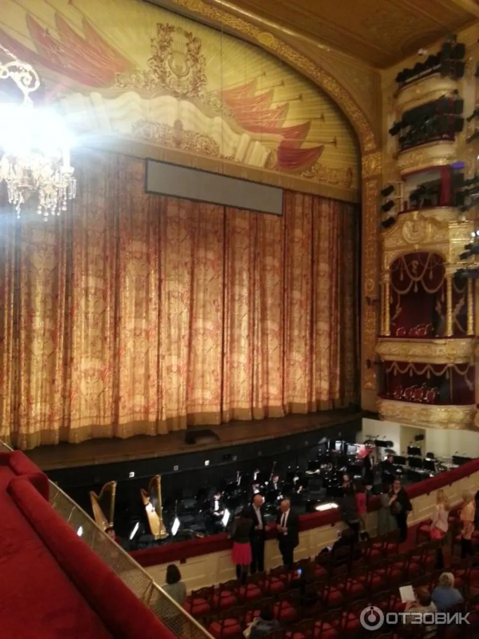 ложа бенуара 1 в театре оперетты