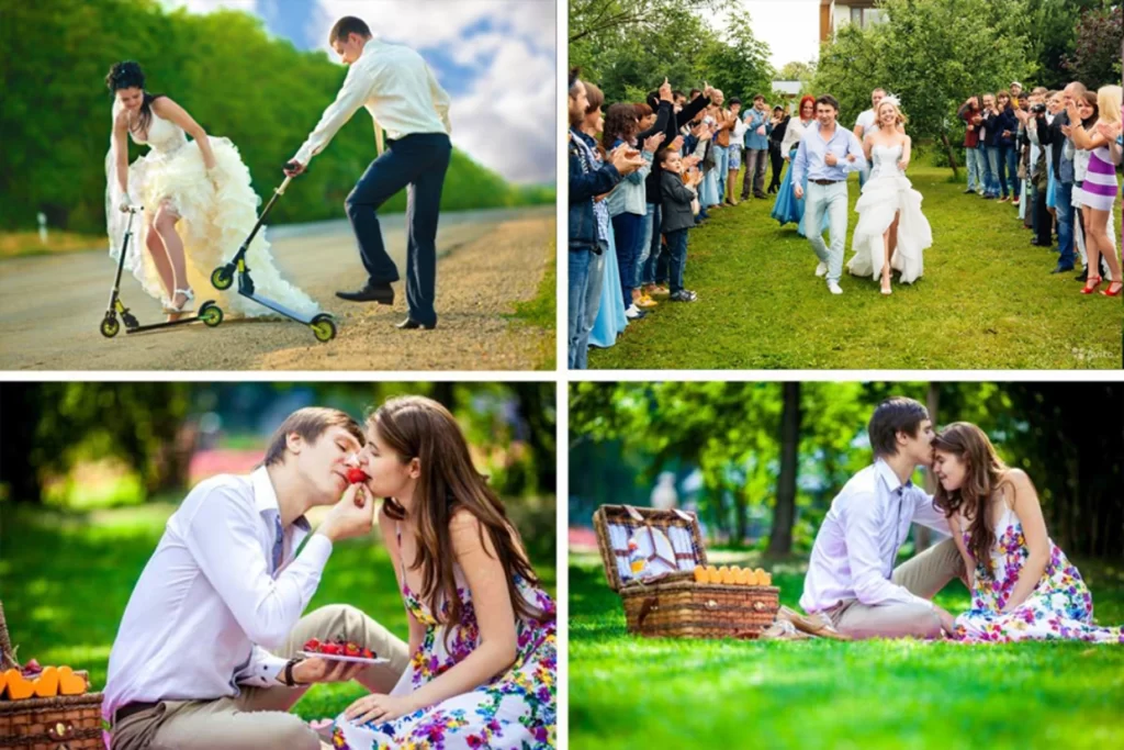 Идеи для свадебной фотосессии