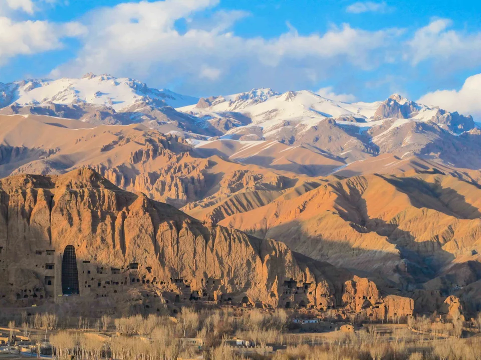 Долина бамиан в афганистане