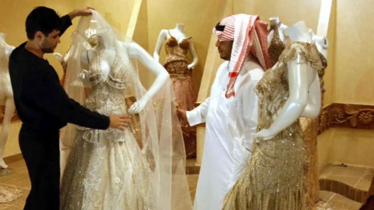Арабские свадебные платья