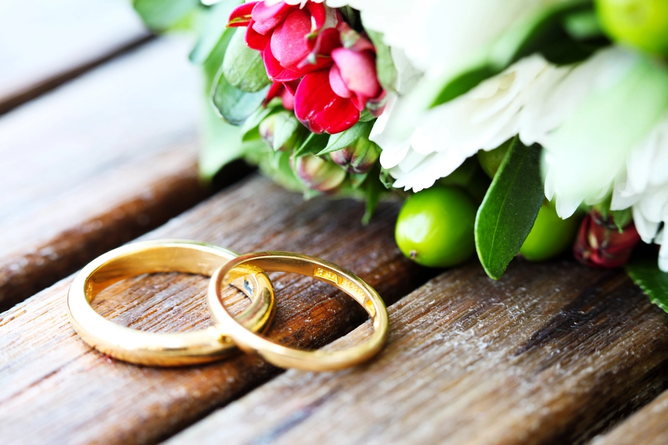 Парные свадебные кольца