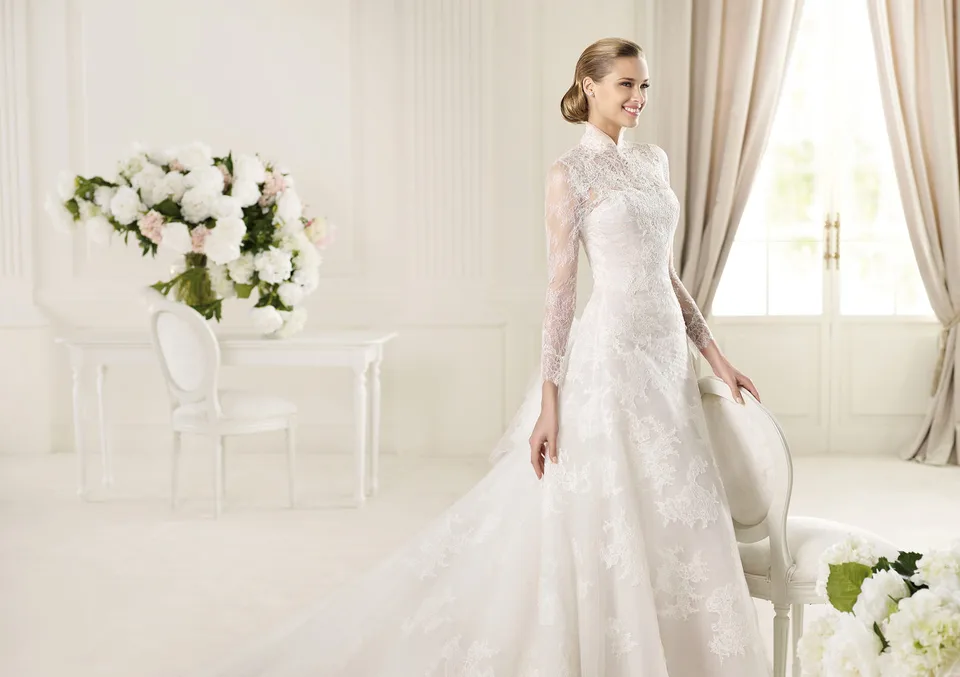 Эли сааб свадебные платья 2014