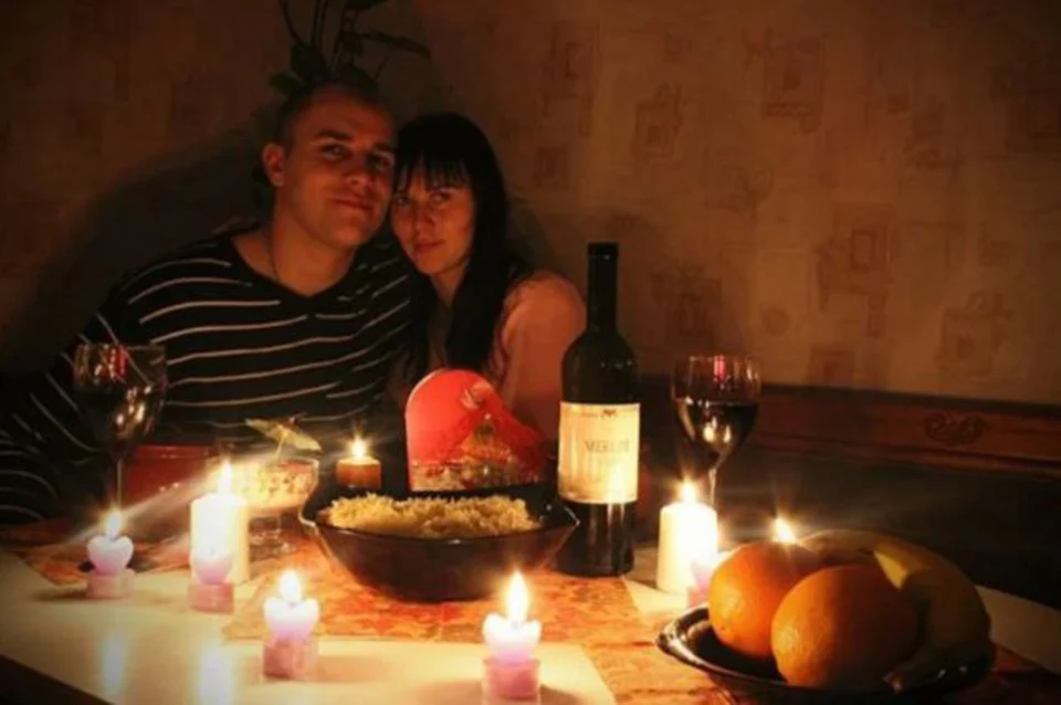 Романтический ужин на двоих в домашних условиях