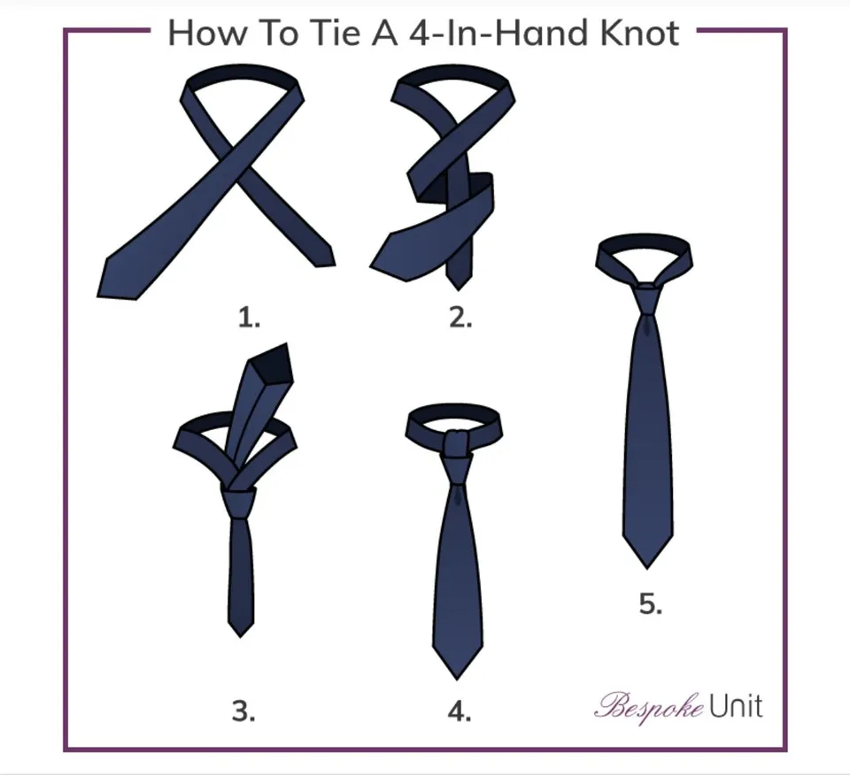 Завязать тонкий галстук