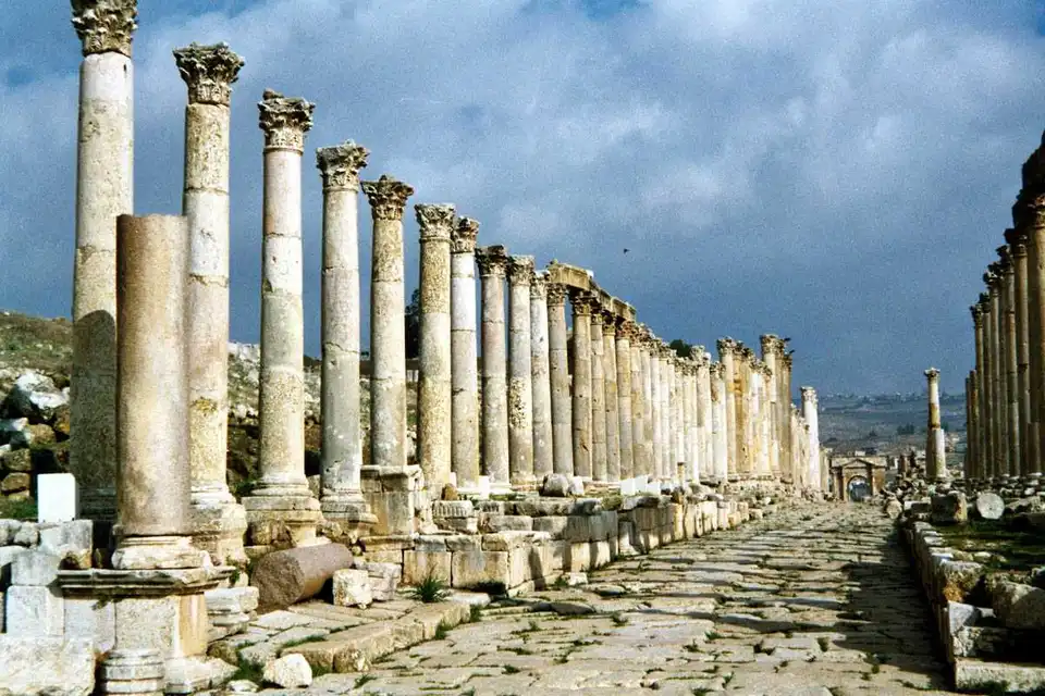 Римский город джераш иордания