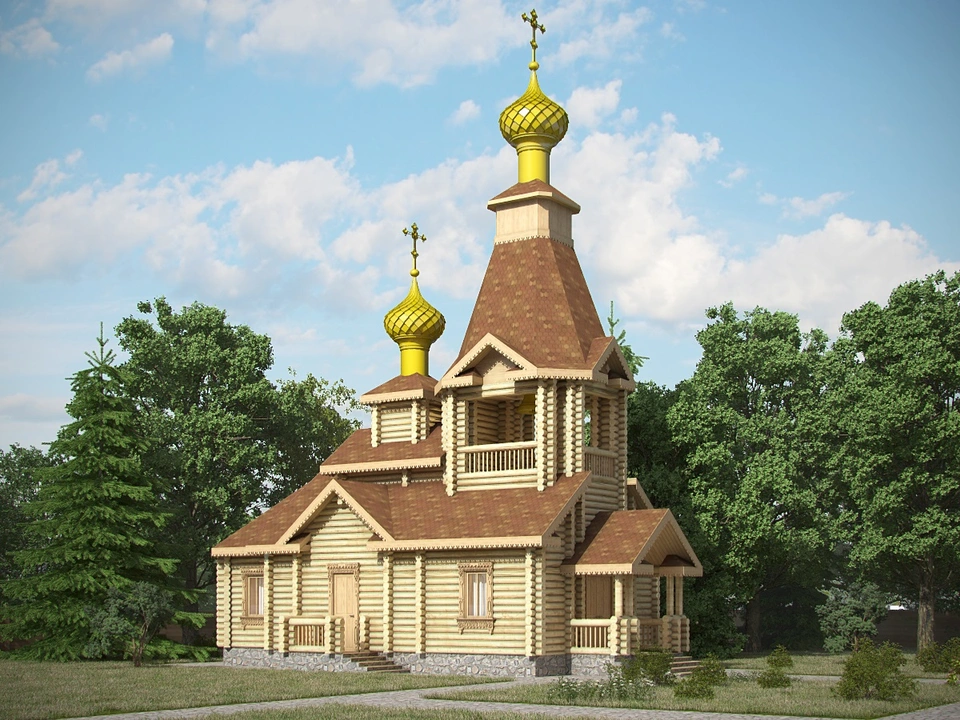 Современные деревянные церкви храмы часовни россии