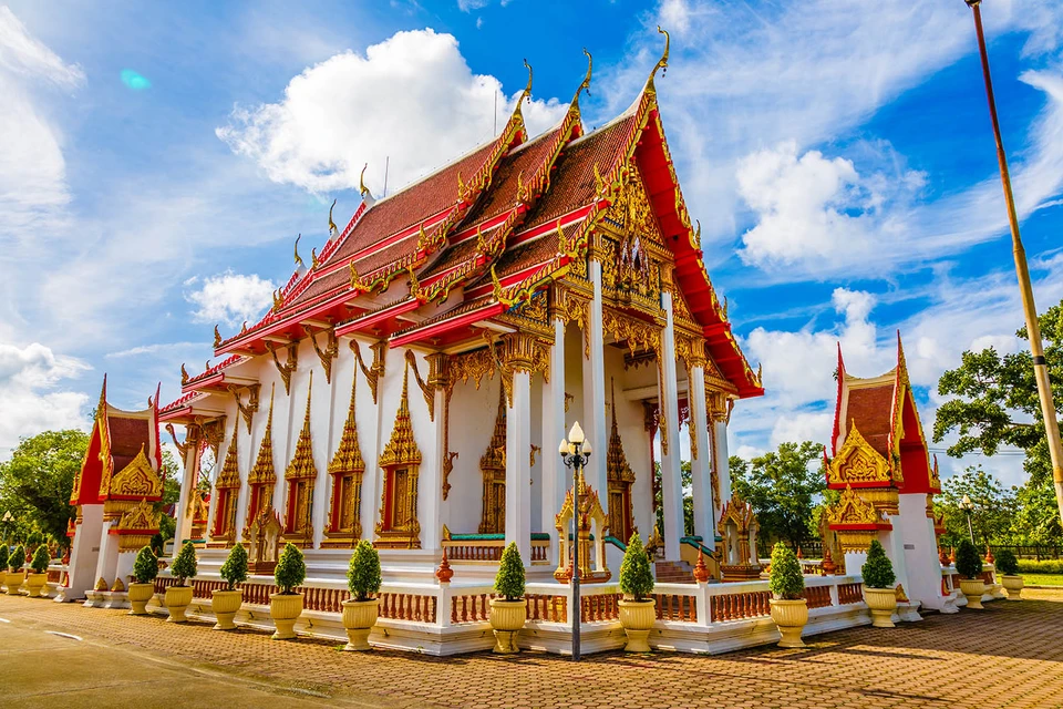 Таиланд остров пхукет храм