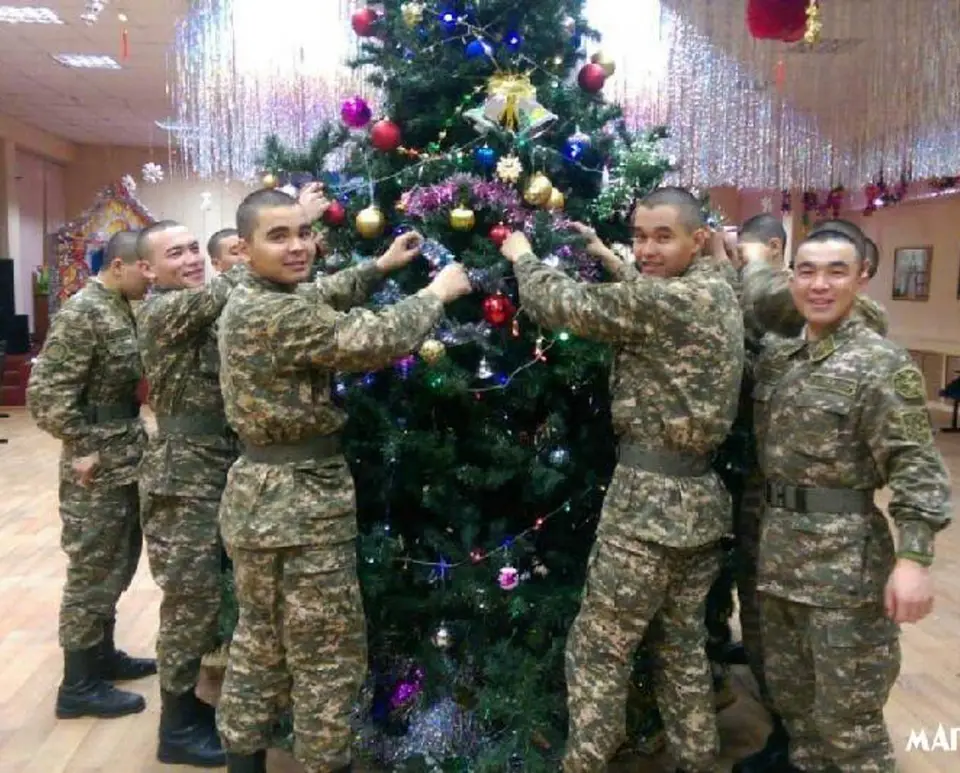 Новый год в армии