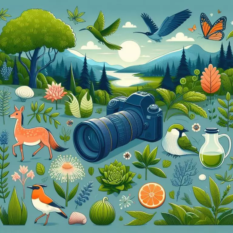 🌿 6 советов по фотографии природы: как запечатлеть красоту животных, растений и пейзажей: 1. Выбирай правильное время для съёмки 🕒