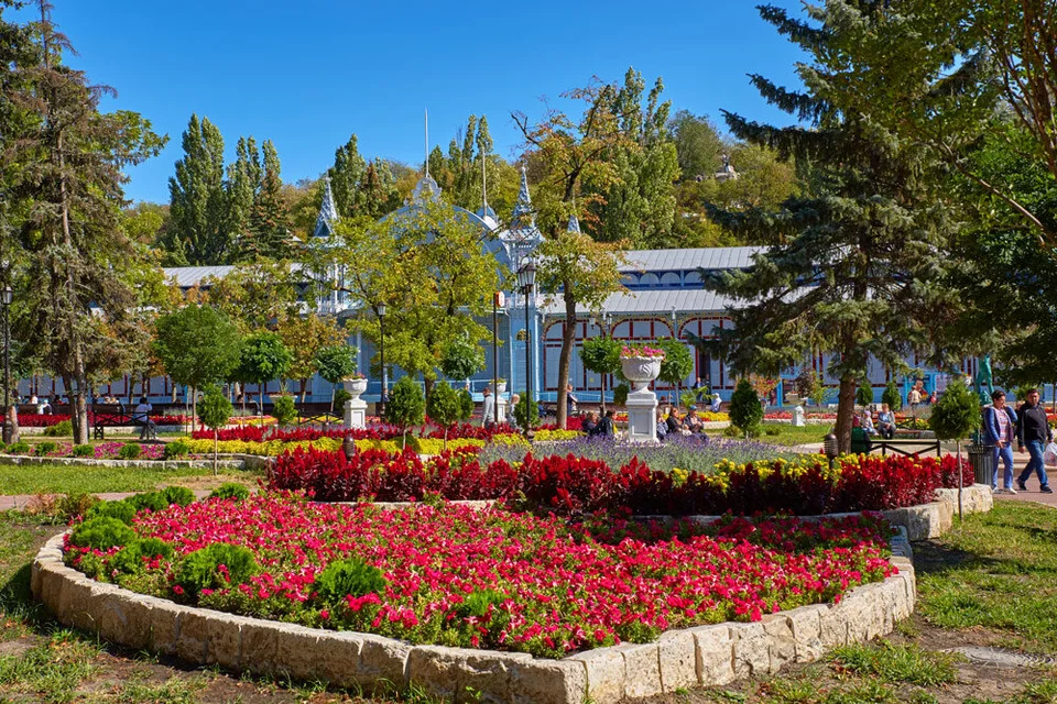 Парк цветник в пятигорске