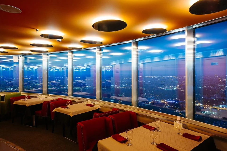 Останкинская башня ресторан седьмое небо