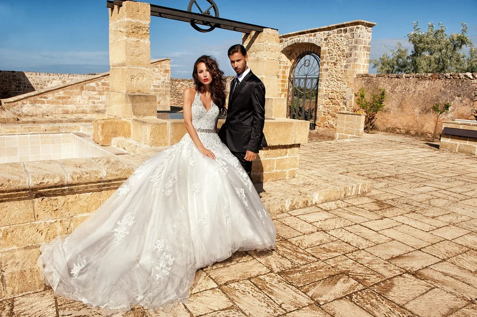 Невеста в греческом стиле