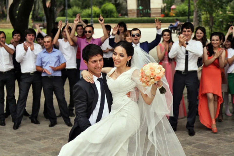 Красивые свадьбы кавказа