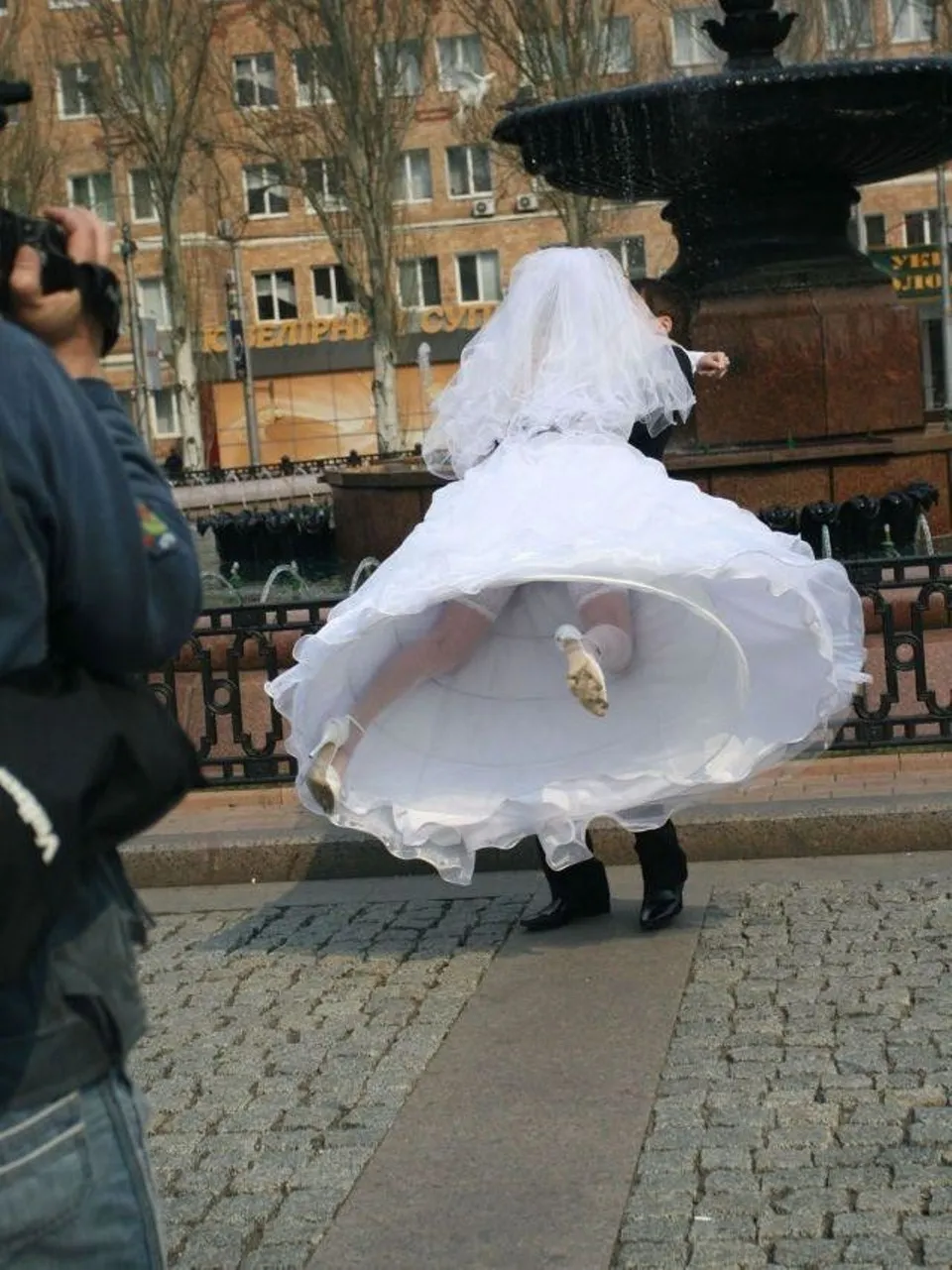 Нелепые свадебные платья
