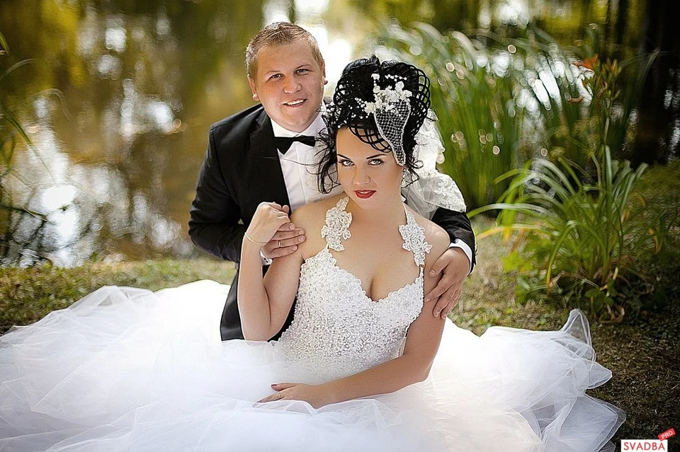 Свадебные фотографии жениха и невесты