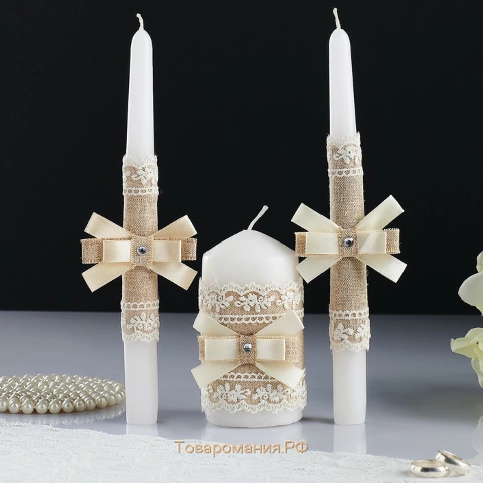 Свечи для молодоженов на свадьбу