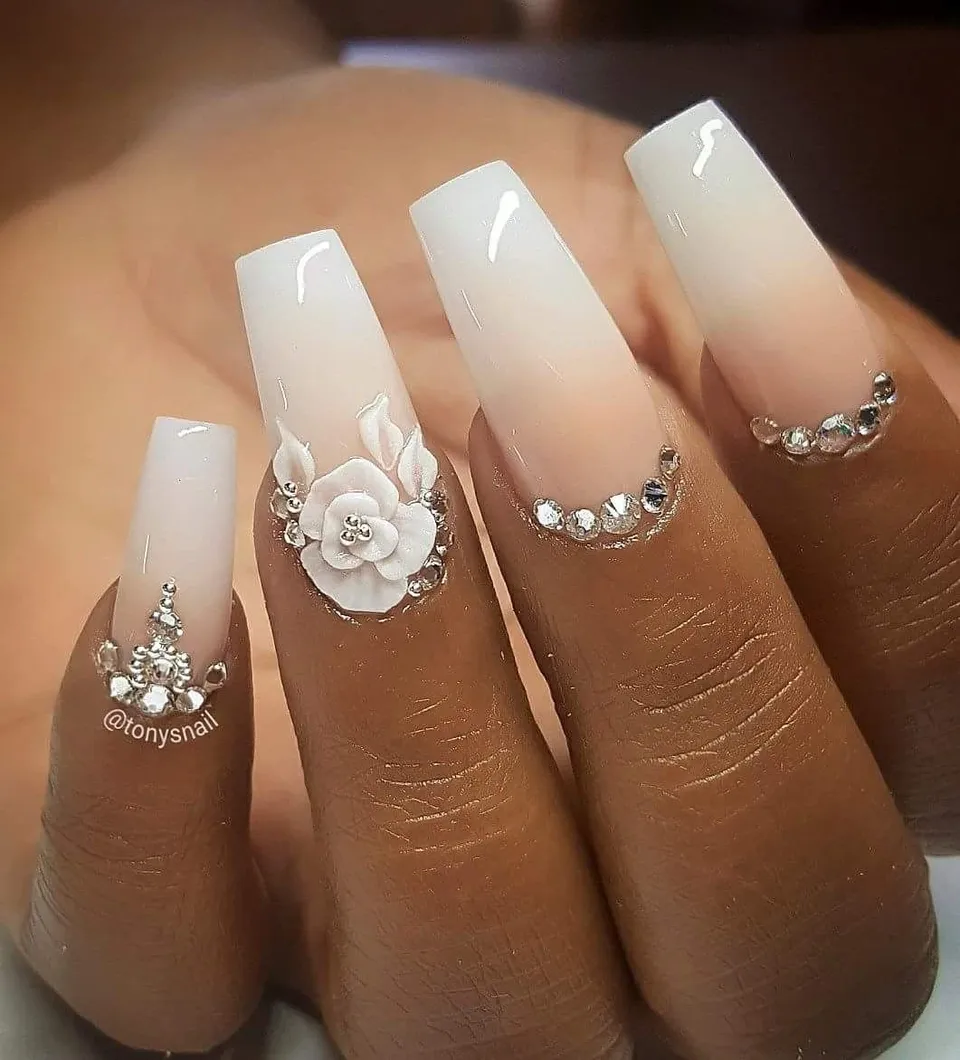 Дизайн ногтей для невесты