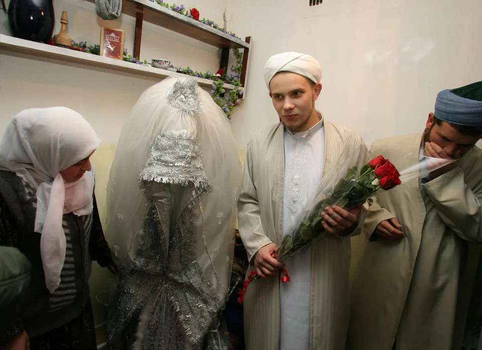 Таджикские свадебные платья