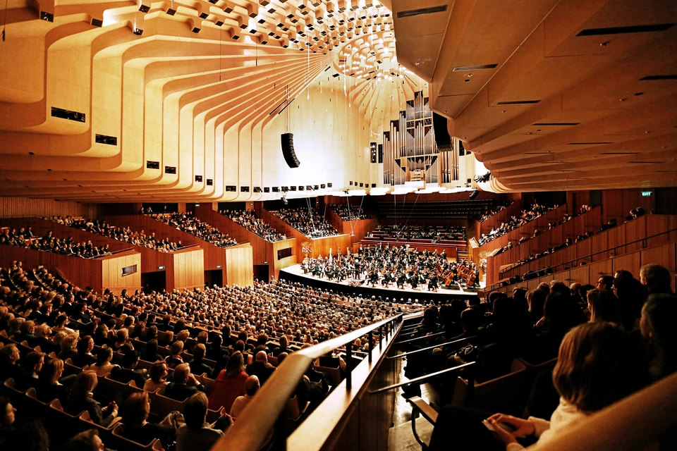 Сиднейский театр оперы внутри