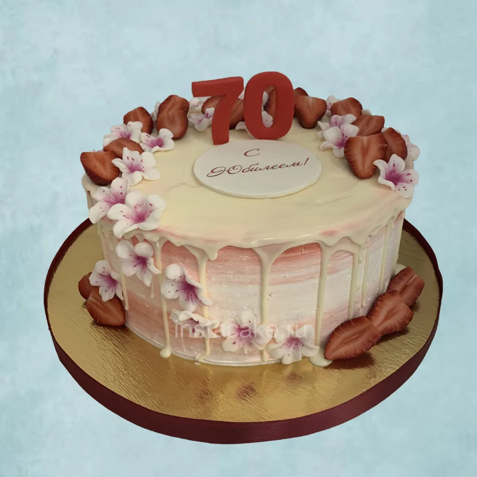 Торт на юбилей 70 лет