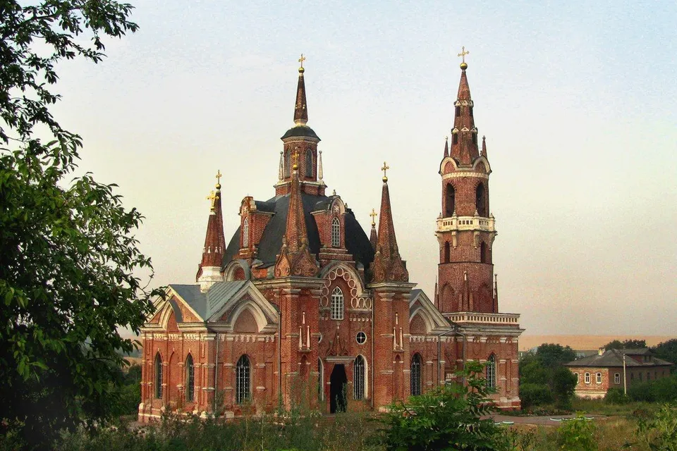 Церковь в вешаловке липецкой области