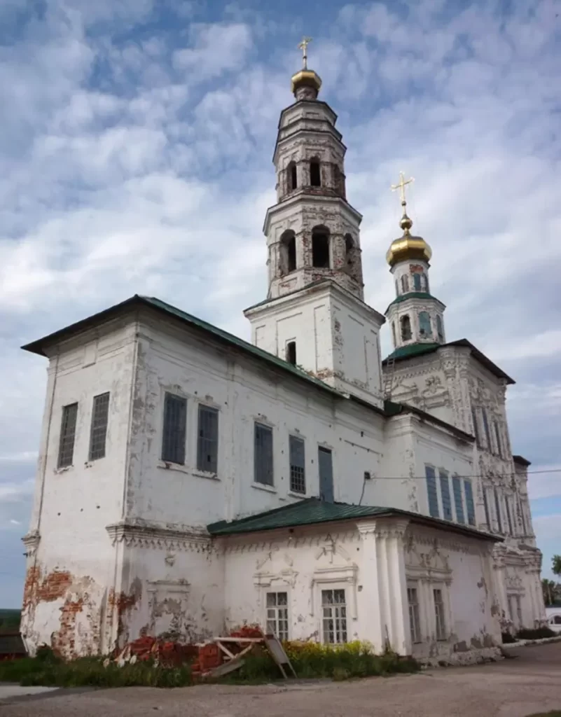 Рисуем церковь иоанна предтечи соликамск