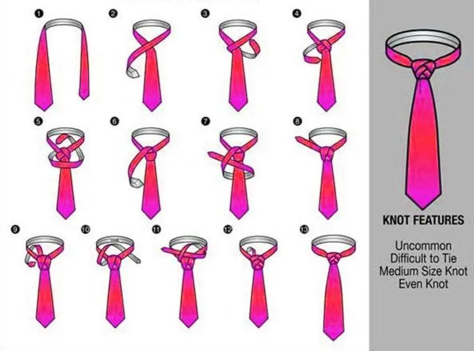 Узлы для галстука схемы